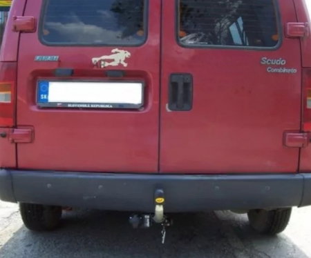 Fiat Scudo 1994 - 2006 carlig de remorcare demontabil automat cu maneta [4]