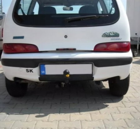 Fiat Seicento Sporting fabricat intre 04.1998 - 2003 carlig de remorcare [2]
