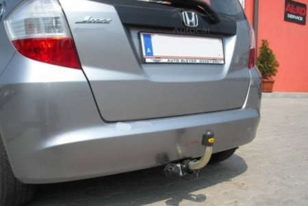 Honda Jazz 2008 - 2015 carlig de remorcare demontabil automat cu maneta marca Autohak [3]