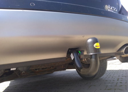 Hyundai IX55 dupa 2009 carlig de remorcare demontabil automat vertical marca GDW [5]