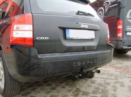 Jeep Compass MK 2006 - 2016 carlig de remorcare demontabil automat cu maneta marca Autohak [4]