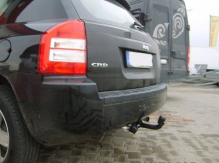 Jeep Compass MK 2006 - 2016 carlig de remorcare demontabil automat cu maneta marca Autohak [3]