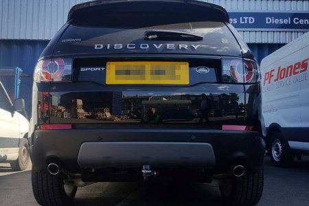 Land Rover Discovery Sport dupa 2016 carlig de remorcare demontabil automat vertical marca Westfalia [3]