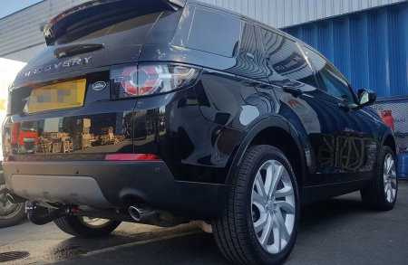 Land Rover Discovery Sport dupa 2016 carlig de remorcare demontabil automat vertical marca Westfalia [4]