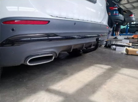 Mercedes A Class (W177) htb 2018 - prezent carlig de remorcare demontabil automat vertical [11]
