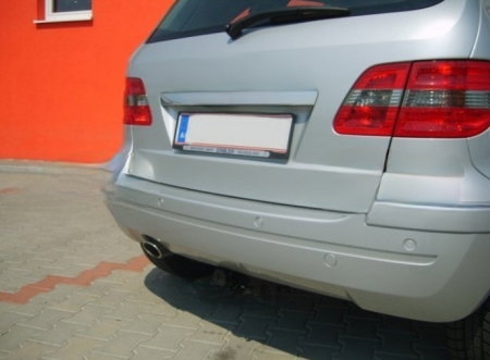 Mercedes B Class (W245) 2005 - 2011 carlig de remorcare demontabil automat cu maneta marca Autohak [1]