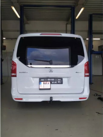 Mercedes Viano W447 van 2014 - prezent carlig de remorcare demontabil automat vertical [2]