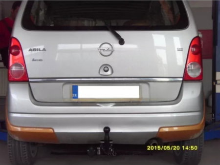 Carlig remorcare Opel Agila 2002 - 2008 demontabil automat cu maneta [1]