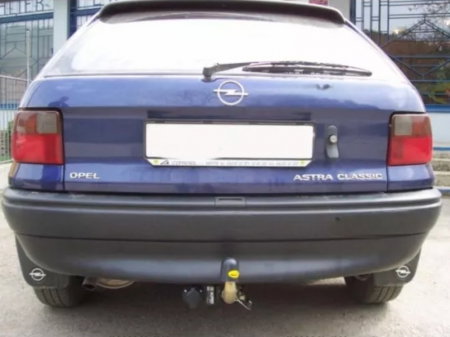 Carlig remorcare Opel Astra F htb 1991 - 2002 demontabil automat cu maneta [1]