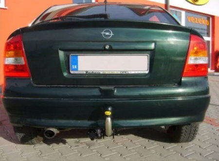 Carlig remorcare Opel Astra G htb 1998 - 2004 demontabil automat cu maneta [2]