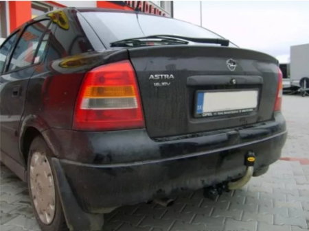 Carlig remorcare Opel Astra G htb 1998 - 2004 demontabil automat cu maneta [5]