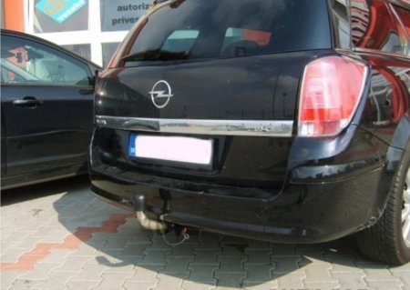 Opel Astra H combi 2004 - 2011 carlig de remorcare demontabil automat cu maneta marca Autohak [5]