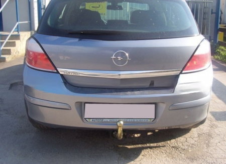 Opel Astra H htb 2004 - 2011 carlig de remorcare demontabil automat cu maneta marca Autohak [9]