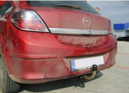 Opel Astra H htb 2004 - 2011 carlig de remorcare demontabil automat cu maneta marca Autohak [4]