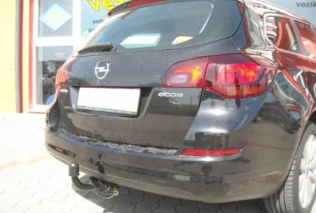 Opel Astra J combi 2009 - 2015 carlig de remorcare demontabil automat cu maneta marca Autohak [5]