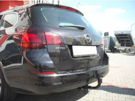 Opel Astra J combi 2009 - 2015 carlig de remorcare demontabil automat cu maneta marca Autohak [3]
