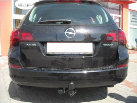 Opel Astra J combi 2009 - 2015 carlig de remorcare demontabil automat cu maneta marca Autohak [2]