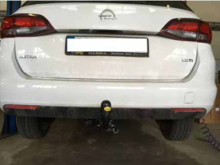 Opel Astra K combi 2015 - 2021 carlig de remorcare demontabil automat cu maneta marca Autohak [8]