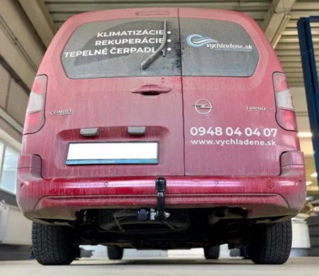 Opel Combo LONG fabricat dupa 2018 carlig de remorcare marca Autohak [4]