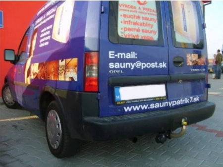 Carlig remorcare Opel Combo van 2001 - 2012 demontabil automat cu maneta [2]