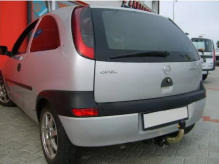 Carlig remorcare Opel Corsa C htb 2001 - 2006 demontabil automat cu maneta [2]
