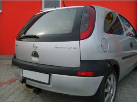 Carlig remorcare Opel Corsa C htb 2001 - 2006 demontabil automat cu maneta [3]