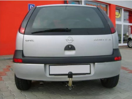 Carlig remorcare Opel Corsa C htb 2001 - 2006 demontabil automat cu maneta [1]