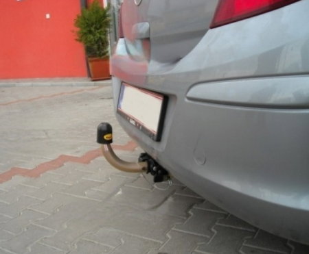 Opel Corsa D 2006 - 2019 carlig de remorcare demontabil automat cu maneta marca Autohak [1]