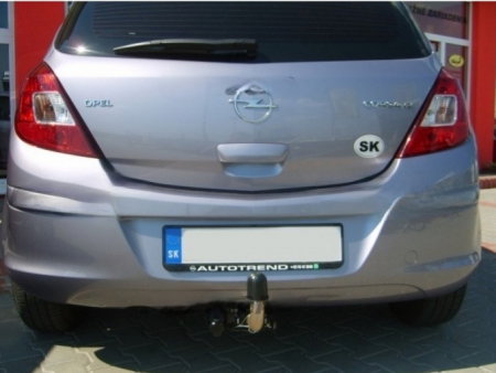 Opel Corsa D 2006 - 2019 carlig de remorcare demontabil automat cu maneta marca Autohak [4]