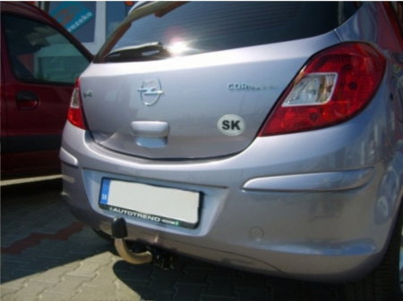 Opel Corsa E 2014 - 2019 carlig de remorcare demontabil automat cu maneta marca Autohak [3]