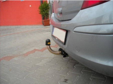 Opel Corsa E 2014 - 2019 carlig de remorcare demontabil automat cu maneta marca Autohak [5]