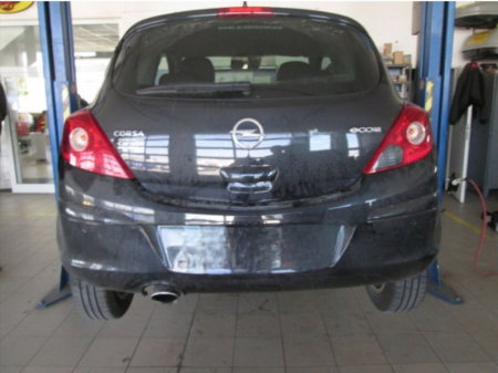 Opel Corsa E 2015 - 2019 carlig de remorcare demontabil automat vertical marca Autohak [4]