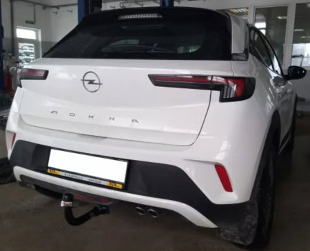 Opel Mokka dupa 2020 carlig de remorcare demontabil automat vertical marca Autohak [4]