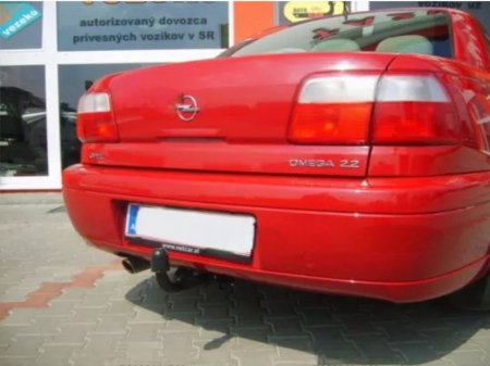 Carlig remorcare Opel Omega 4 usi 1994 - 2003 demontabil automat cu maneta [2]