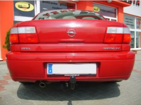 Carlig remorcare Opel Omega 4 usi 1994 - 2003 demontabil automat cu maneta [1]