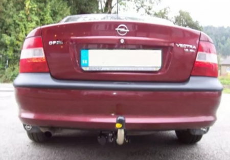 Carlig remorcare Opel Vectra 4 usi 1995 - 2002 demontabil automat cu maneta [1]