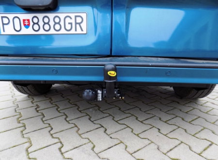 Opel Vivaro 2001 - 2014 carlig de remorcare demontabil automat cu maneta marca Autohak [2]
