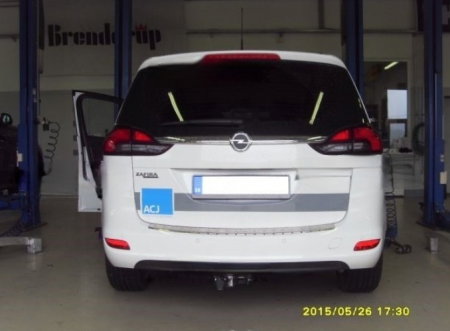Opel Zafira C 2012 - 2019 carlig de remorcare demontabil automat cu maneta marca Autohak [8]