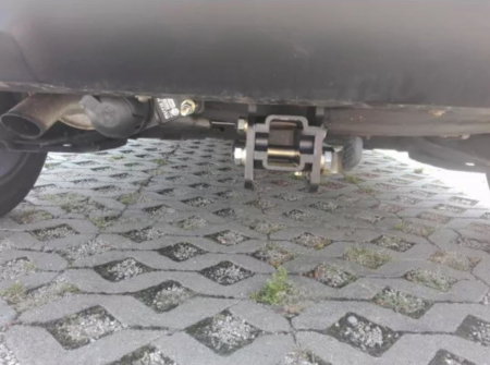 Renault Captur 2013 - 2019 carlig de remorcare demontabil automat cu maneta marca Autohak [6]
