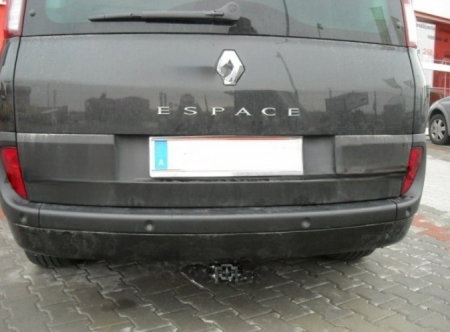 Renault Espace 2002 - 2015 carlig de remorcare demontabil automat cu maneta marca Autohak [2]