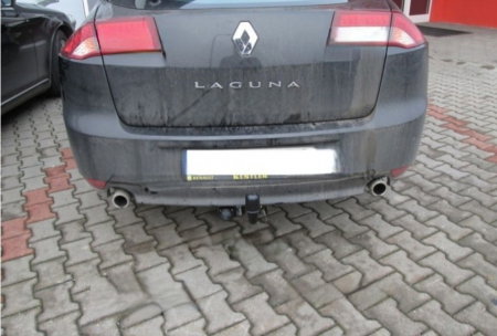 Renault Laguna 5 usi dupa 2007 carlig de remorcare demontabil automat cu maneta marca Autohak [3]