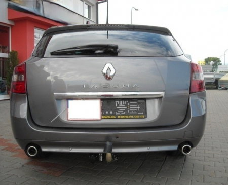 Renault Laguna combi dupa 2007 carlig de remorcare demontabil automat cu maneta marca Autohak [6]