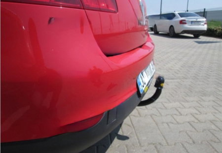 Renault Megane 3 htb 2009 - 2016 carlig de remorcare demontabil automat cu maneta marca Autohak [7]