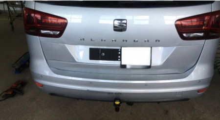 Seat Alhambra dupa 2010 carlig de remorcare demontabil automat vertical marca Autohak [8]