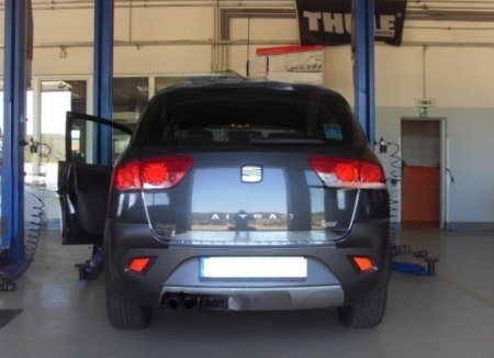 Seat Altea Freetrack dupa 2007 carlig de remorcare demontabil automat vertical marca Autohak [9]