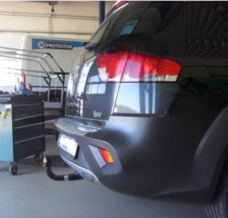 Seat Altea Freetrack dupa 2007 carlig de remorcare demontabil automat vertical marca Autohak [6]
