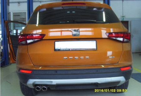 Seat Ateca dupa 2016 carlig de remorcare demontabil automat vertical marca Autohak [5]