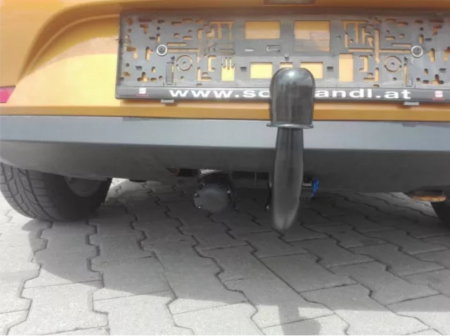 Carlig remorcare Seat Ibiza htb 2008 - 2017 demontabil automat vertical marca Autohak [3]