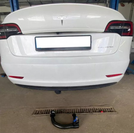 Carlig remorcare Tesla Model 3 2017 - 2023 demontabil automat vertical [2]
