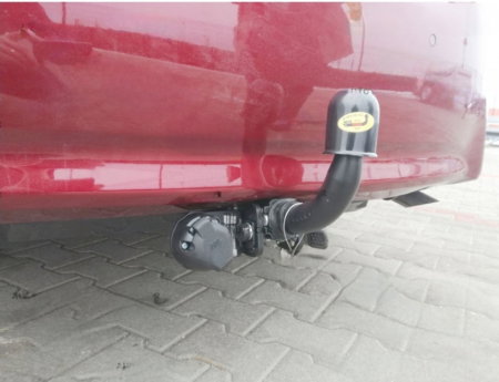 Toyota Corolla sedan E18 2013 - 2018 carlig de remorcare demontabil automat cu maneta marca Autohak [2]